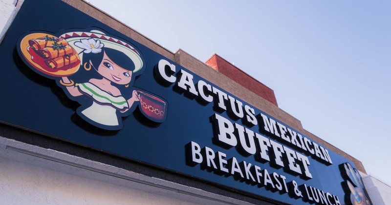 Restaurant's outdoor sign