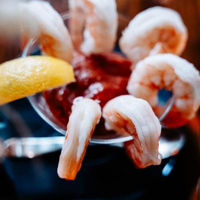 Jumbo Shrimp Cocktail.