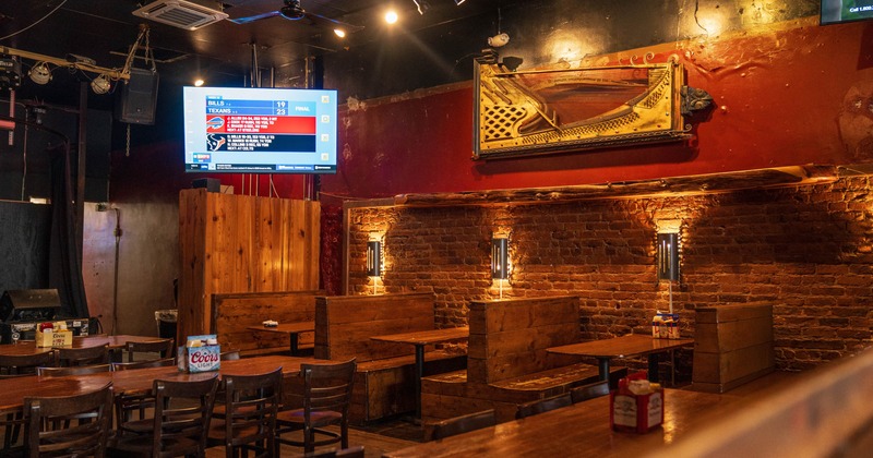 Interior, dining area