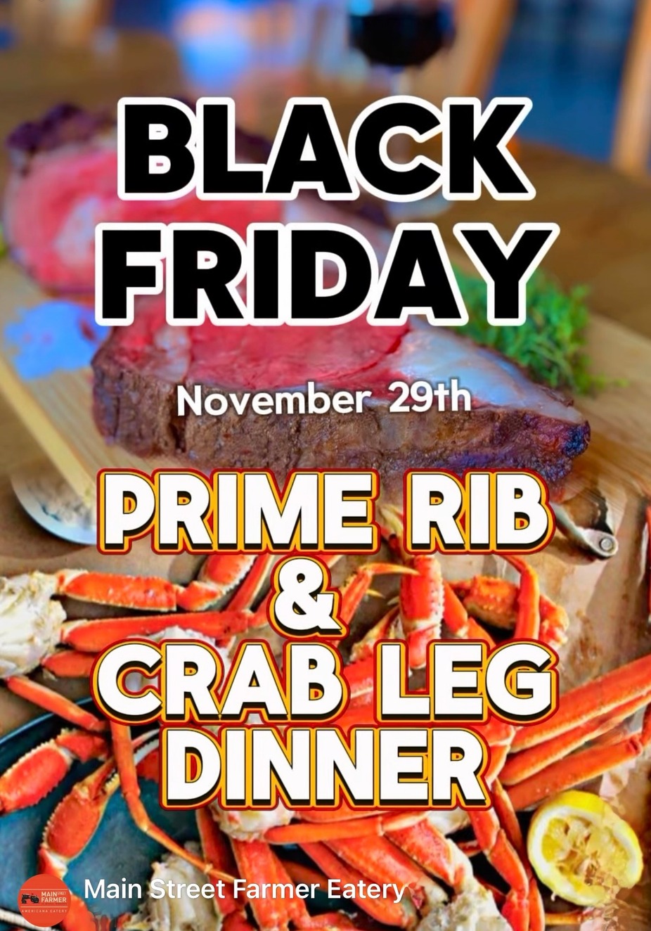 PRIME RIB & CRAB LEGS event photo