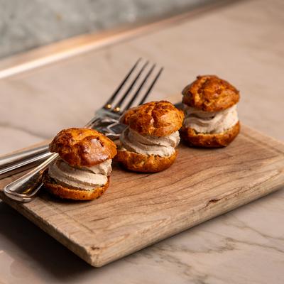 Mushroom Cream Puffs