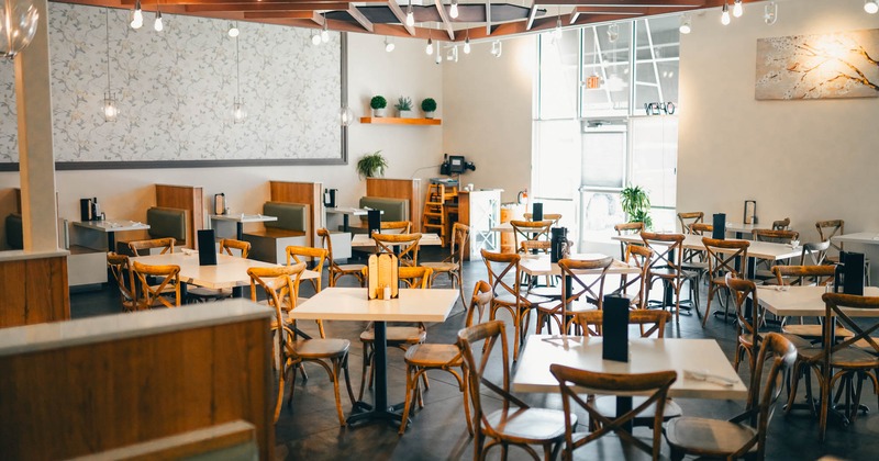 Restaurant dining area