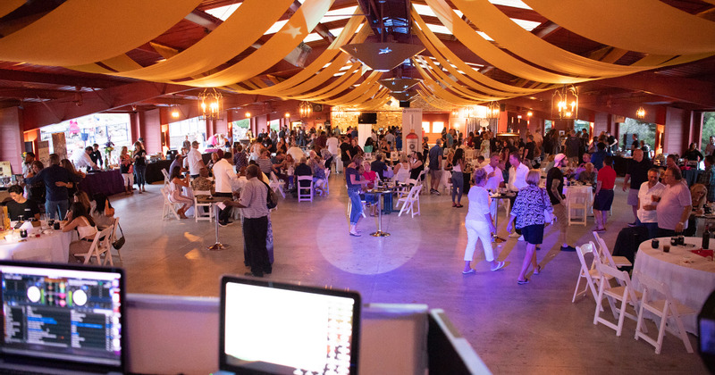 Interior, private party area