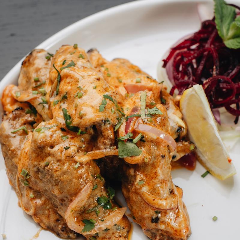 menu item 5 of 11, Malai Chicken Tikka (D)