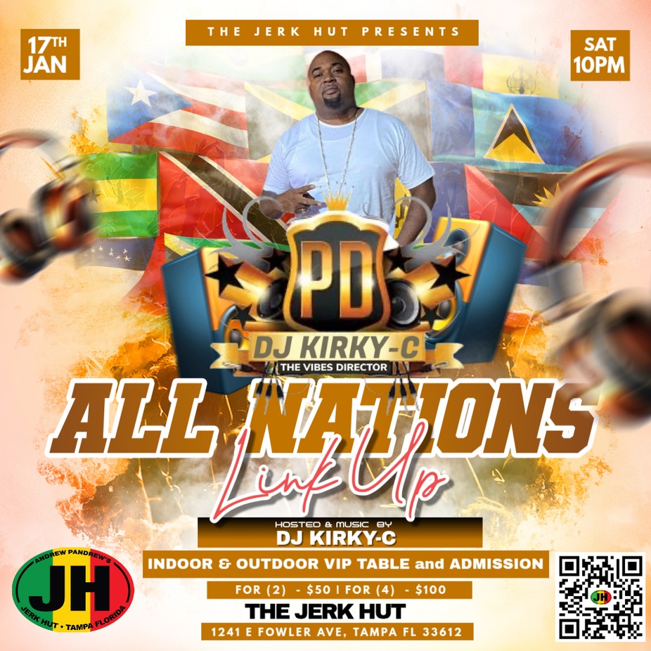 All Nations Link Up | Global Party Night w/ DJ Kirky-C | Tampa event photo