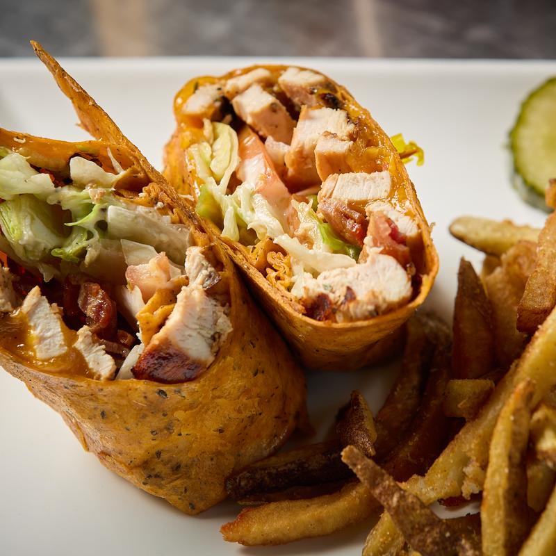 menu item 14 of 16, Grilled Chicken Cheddar BLT Wrap