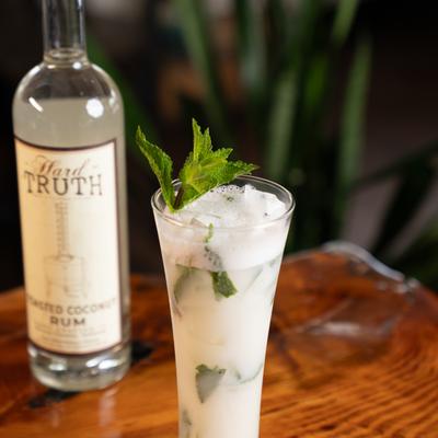 Coconut mojito, cocktail