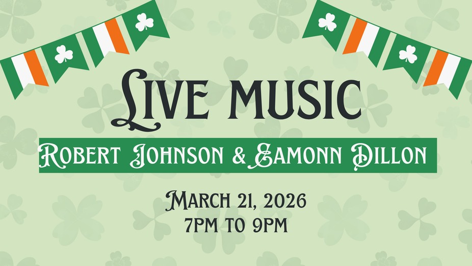 Live Music with Robert Johnson & Eamonn Dillon! event photo
