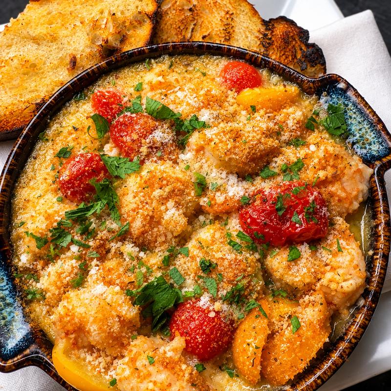 Shrimp Scampi Gratinati photo