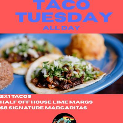 Taco Tuesday flyer.