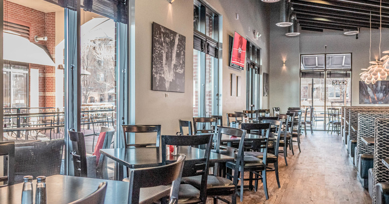 Interior, dining area