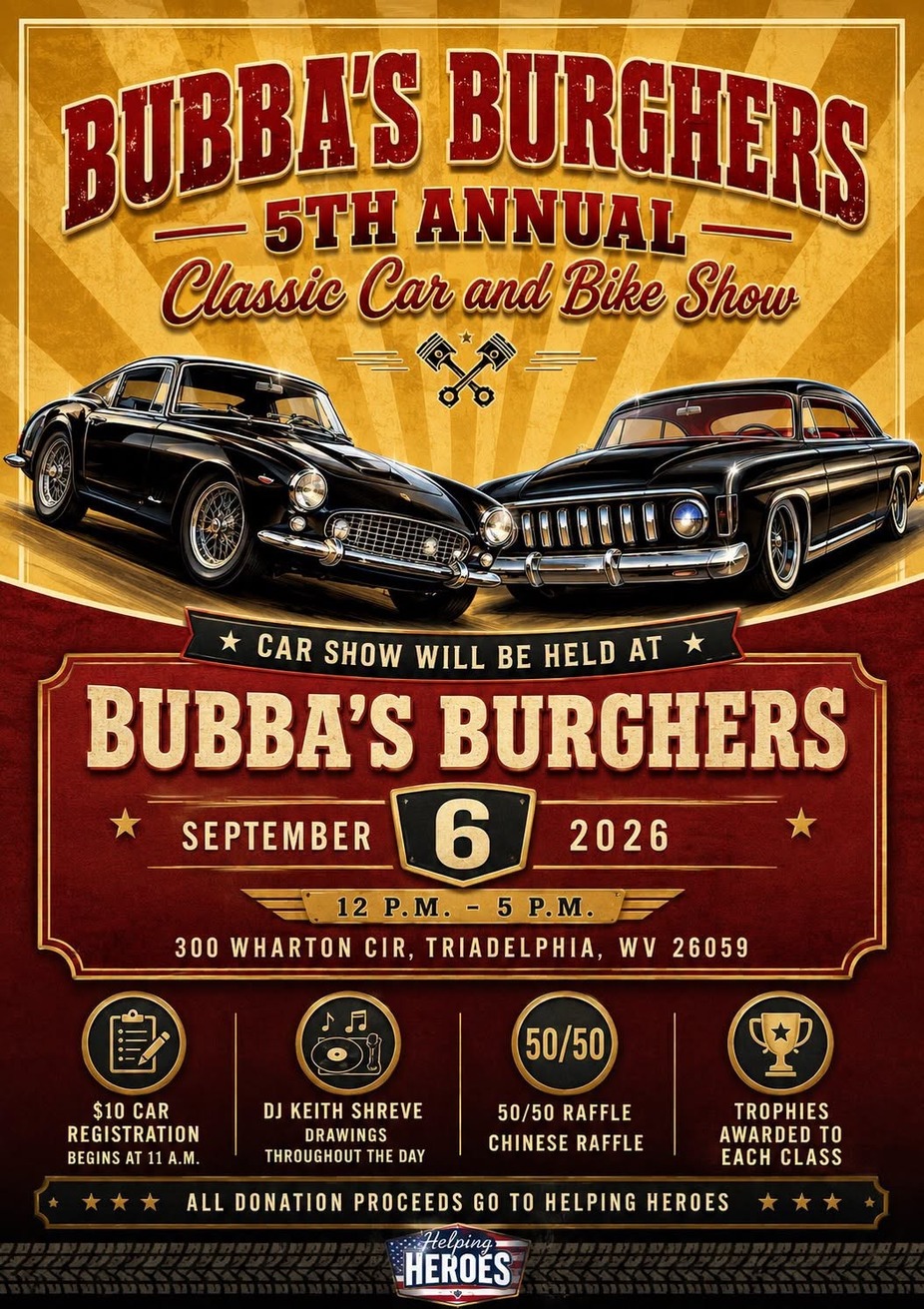 Bubba's Fifth Annual Classic Car & Bike Show event photo