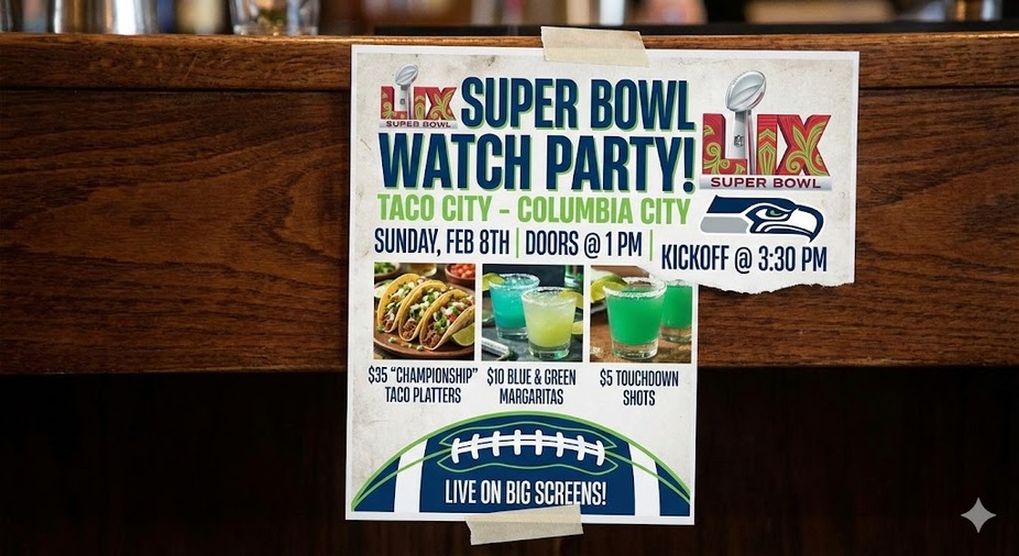 Seahawks Super Bowl Watch Party event photo