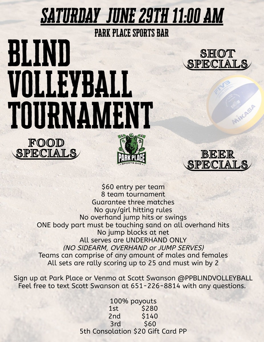 Blind Volleyball Tournament event photo