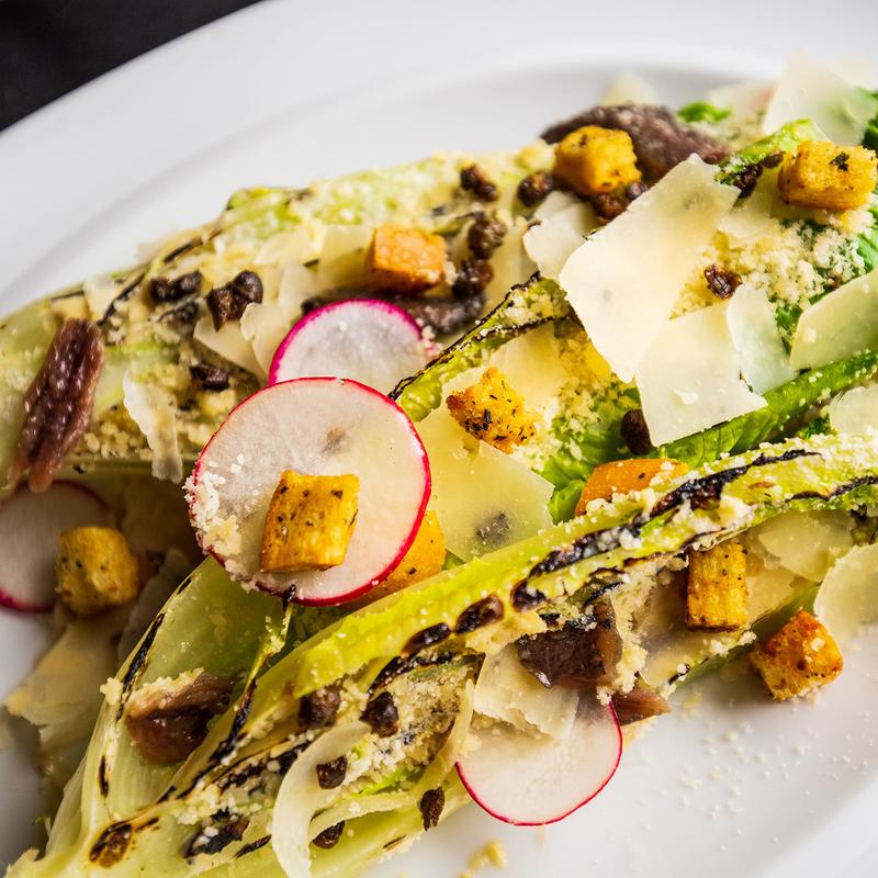 Charred Romaine Caesar photo