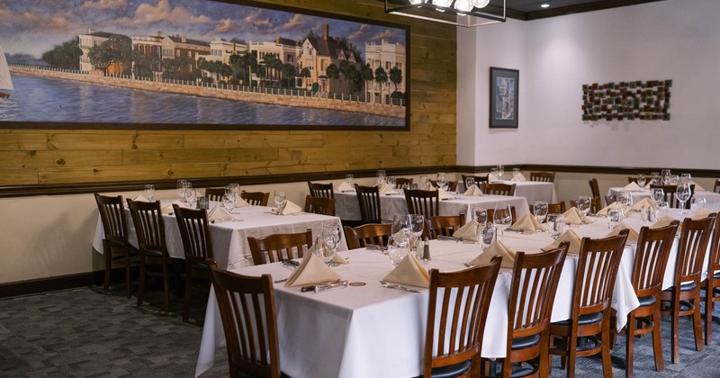 Interior seating area