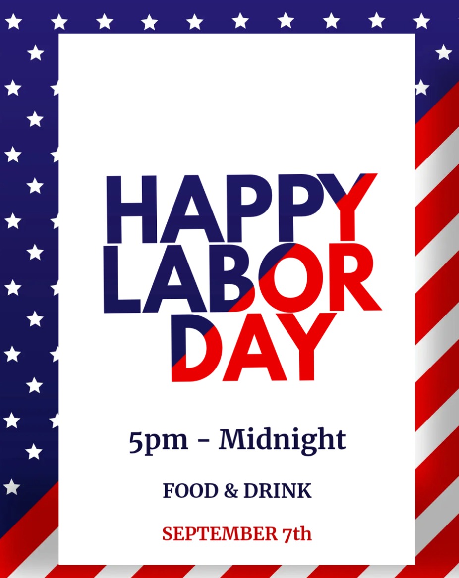 Labor Day Hours event photo