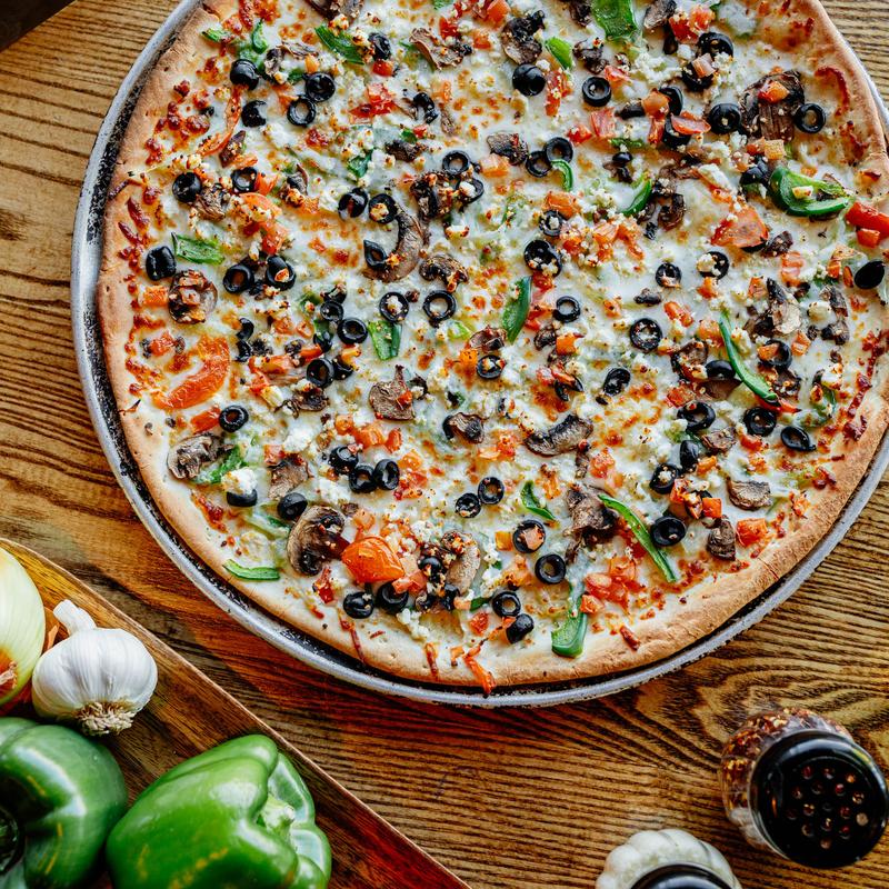 menu item 8 of 12, Veggie Gourmet Pizza