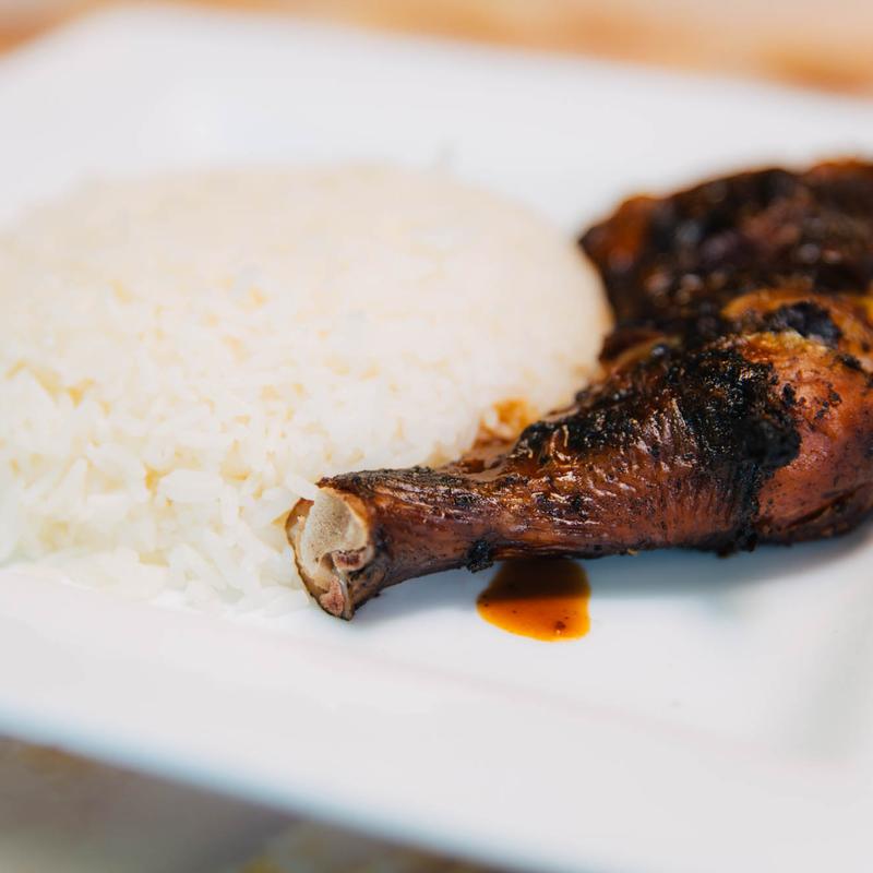 Jerk Chicken Basket photo