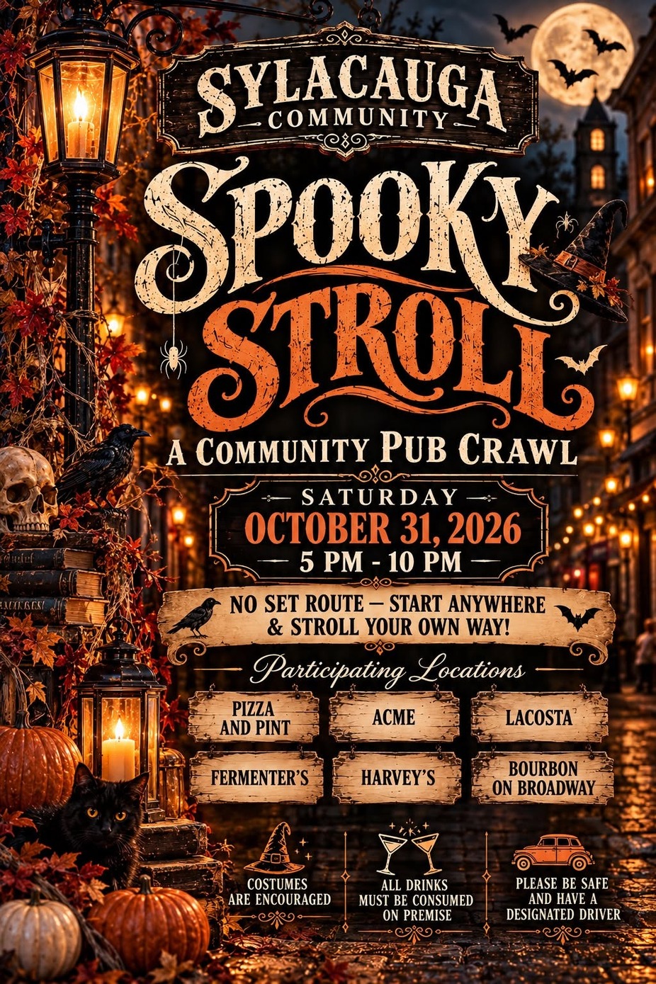 Spooky Stroll Pub Crawl event photo