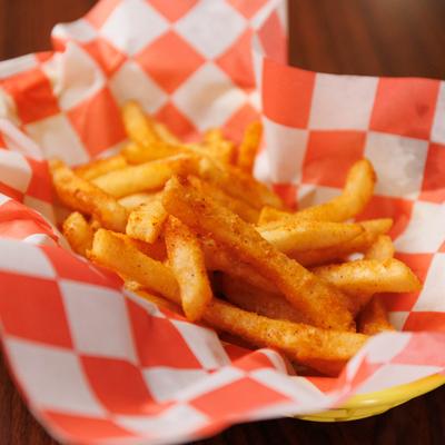 Cajun seasoned fries.