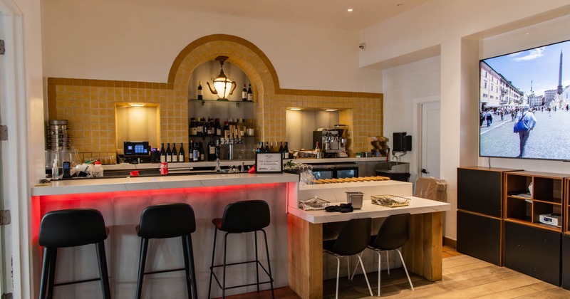 Bar and counter area