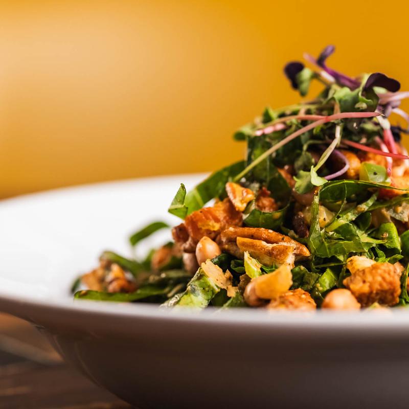 Collard Greens and Black-Eyed Pea Succotash photo
