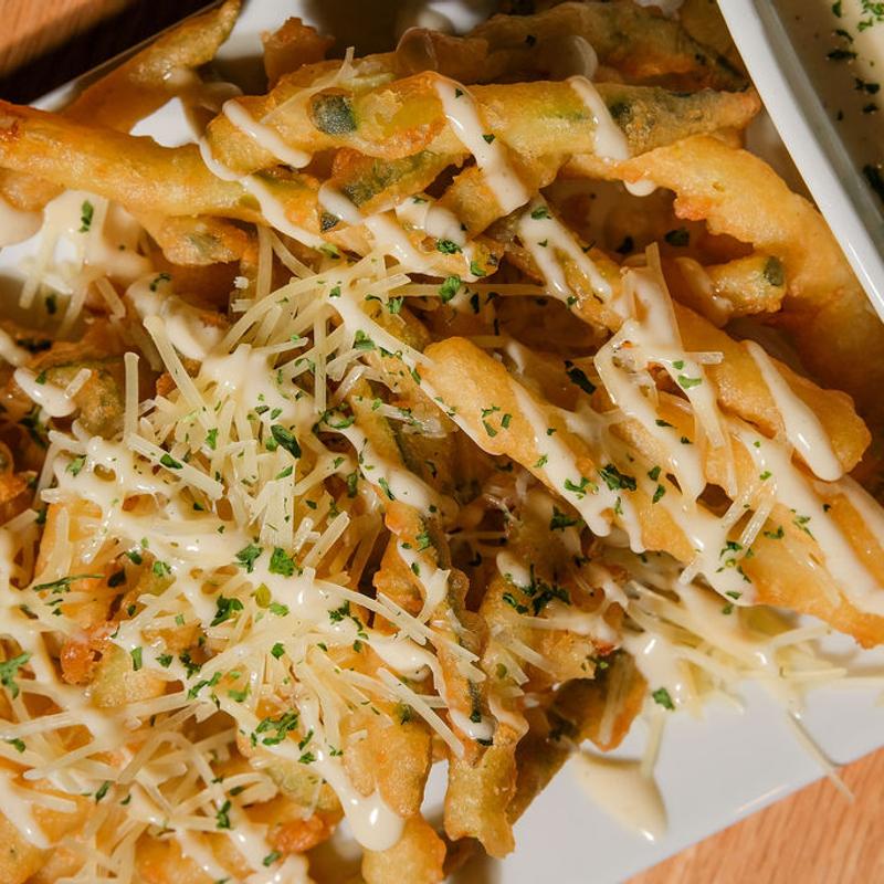 menu item 5 of 34, Fried Zucchini