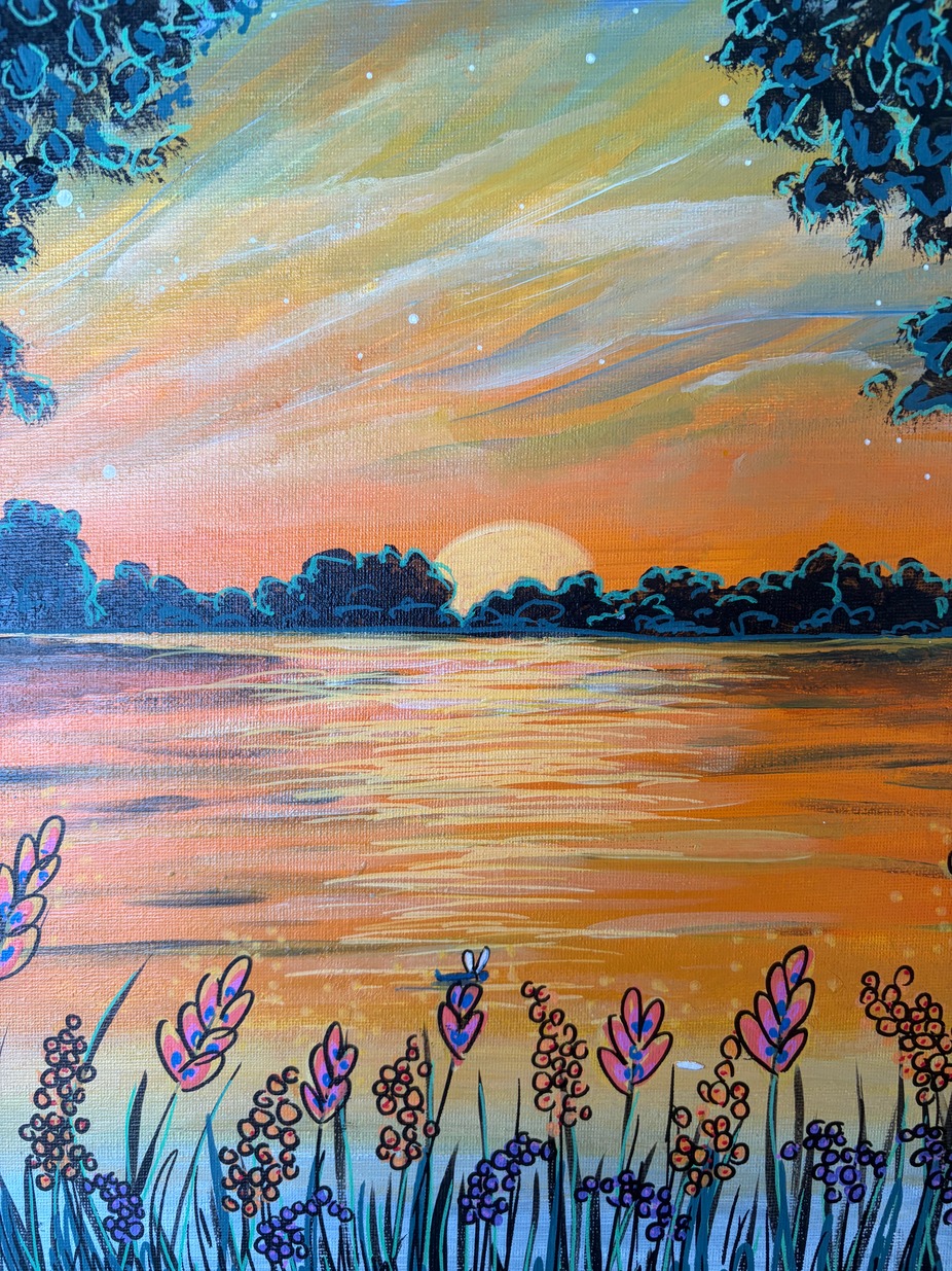 Paint, Sip, Taste event photo