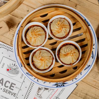 Pork belly, silken tofu, tonkotsu broth, Zhenjiang vinegar.