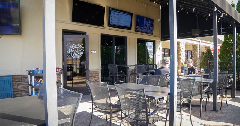 Outdoor seating area