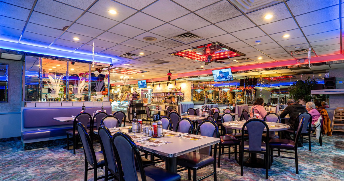 Interior seating area