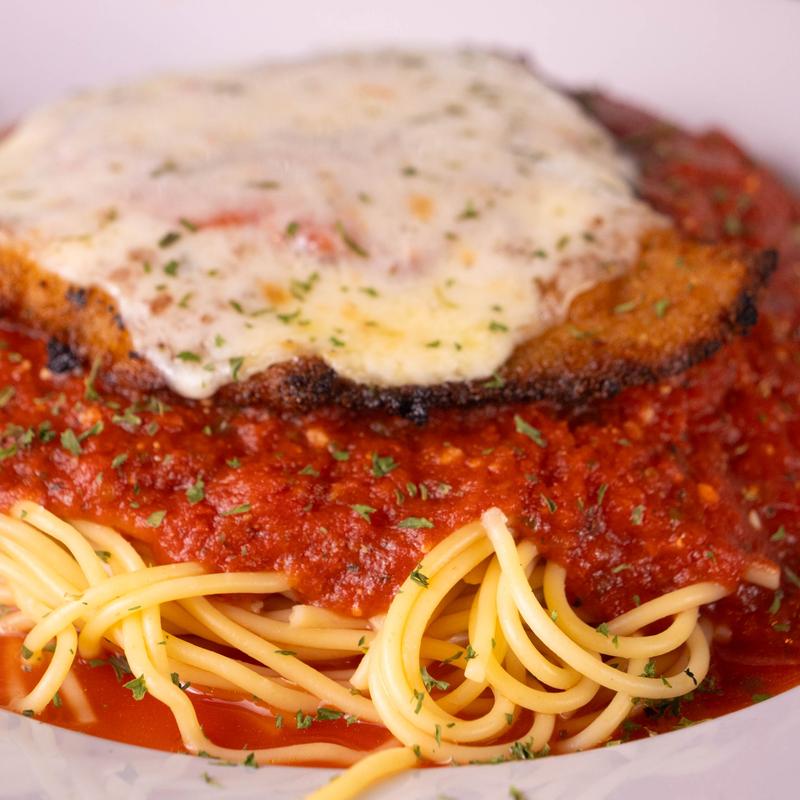 Chicken Parmesan w/ Spaghetti photo