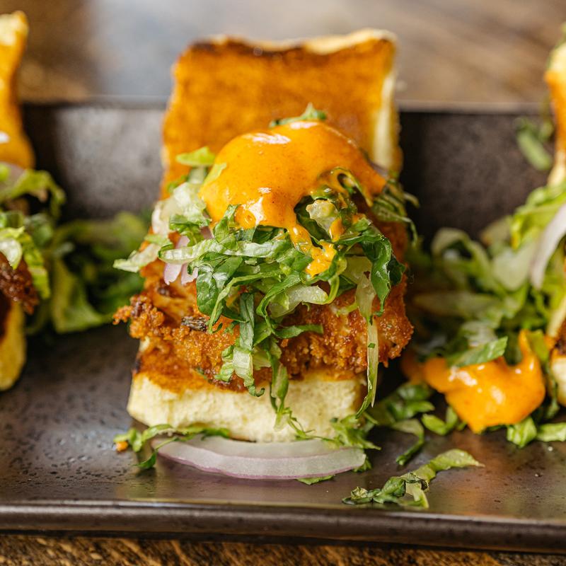 menu item 9 of 13, Crab Cake Sliders