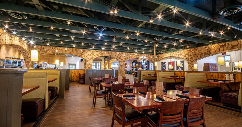 Interior, view of the seating area