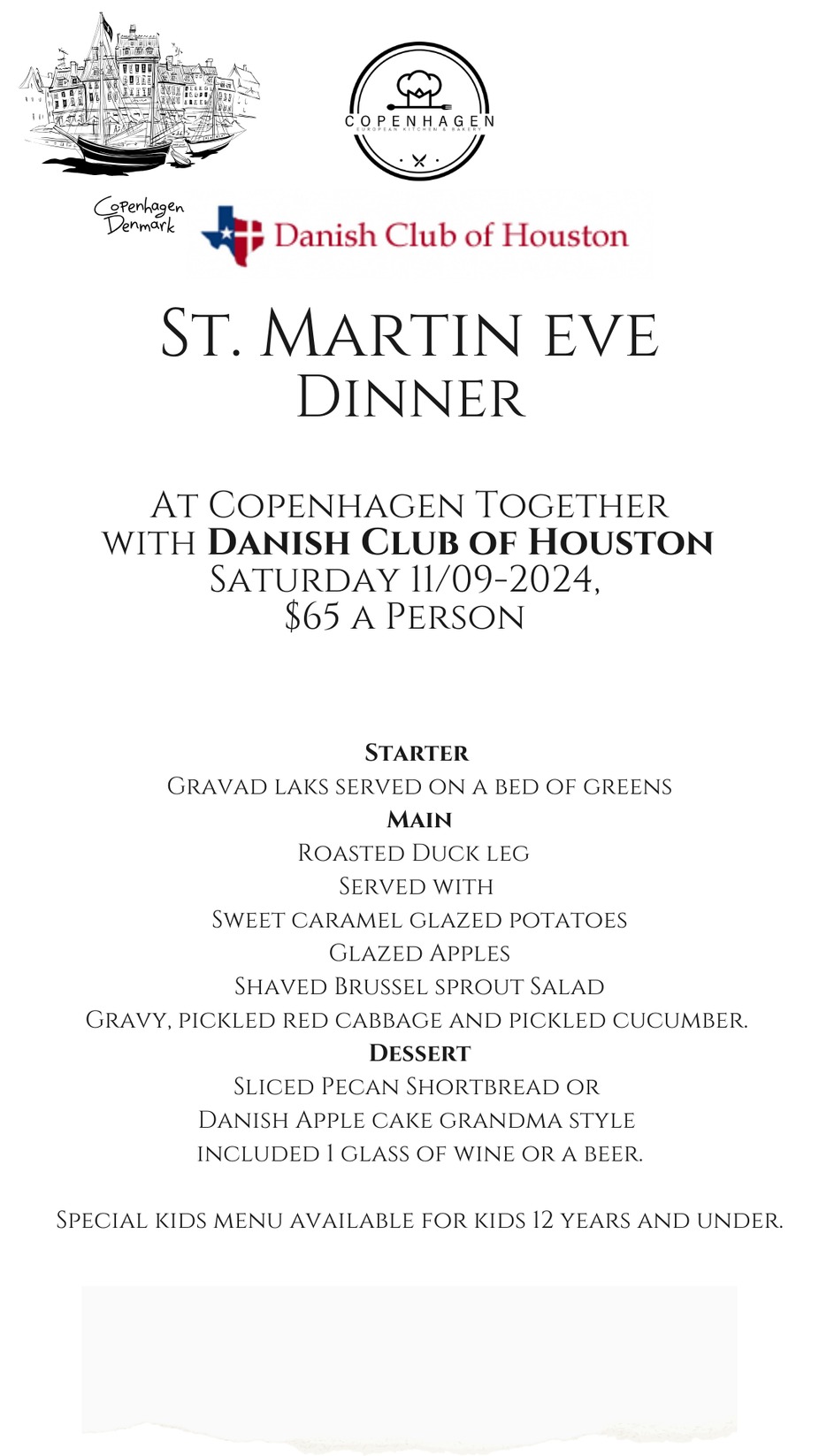 St. Martin Eve Dinner event photo