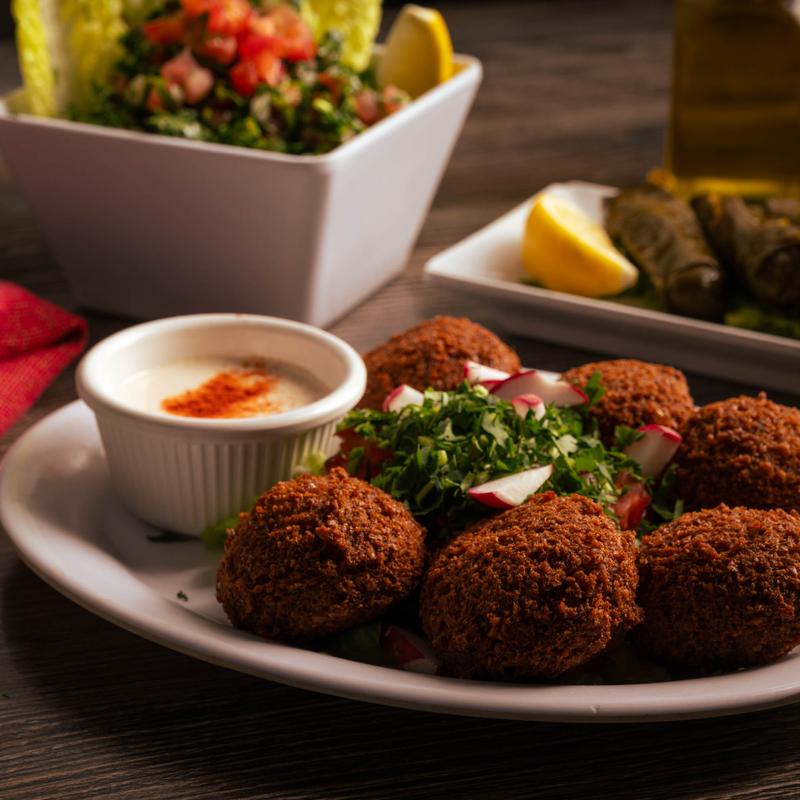 menu item 8 of 14, Falafel