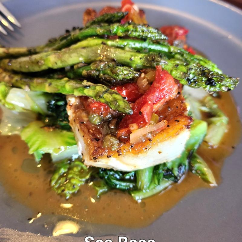 ROASTED CHILEAN SEA BASS photo