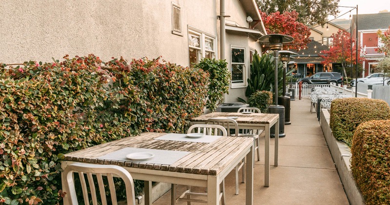 Exterior, seating place on patio