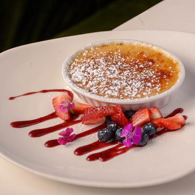 Dulce de Leche Creme Brulee.