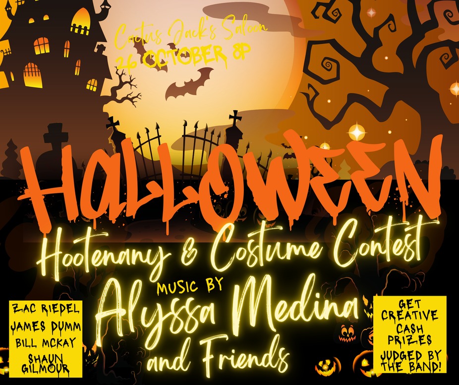 Alyssa Medina & Friends Halloween Hootenany event photo