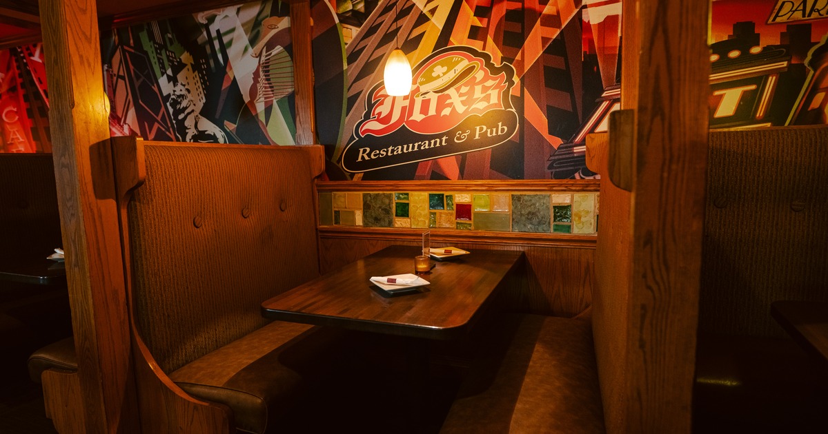 Interior, booth