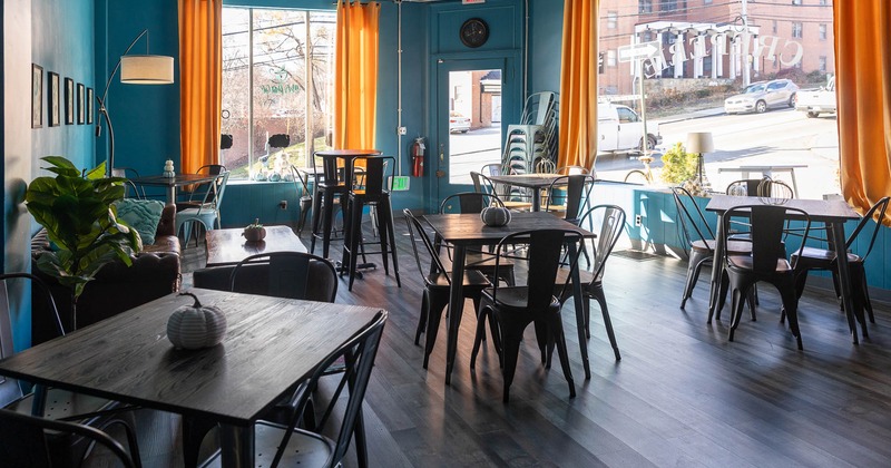 Interior, main dining area