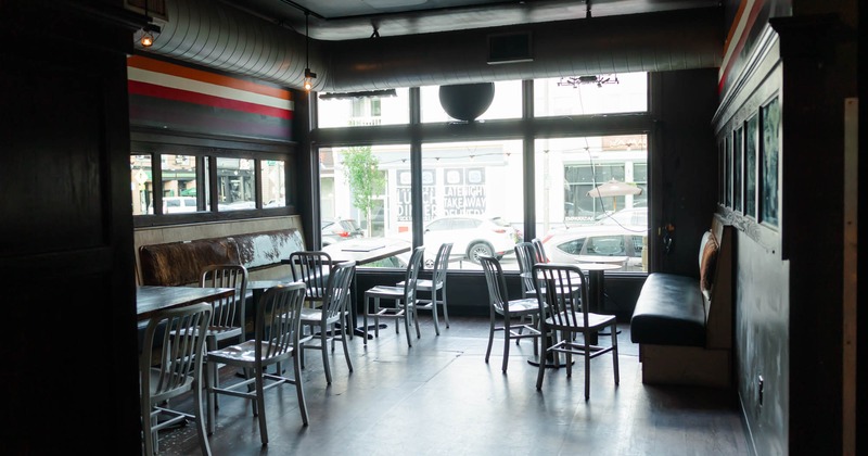 Interior, dining area