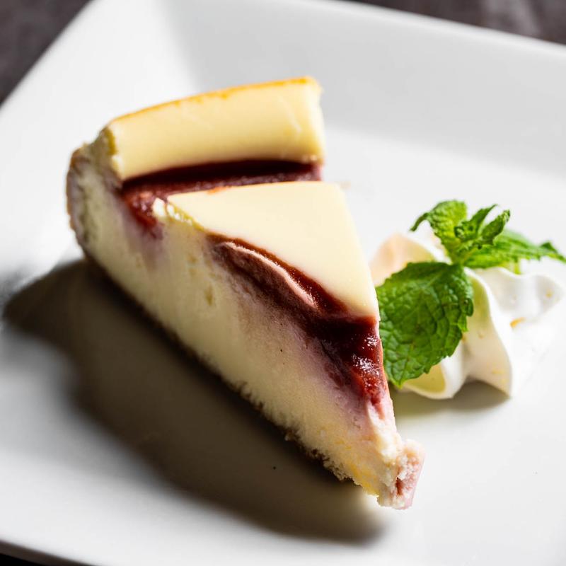 Razz Swirl Cheesecake photo