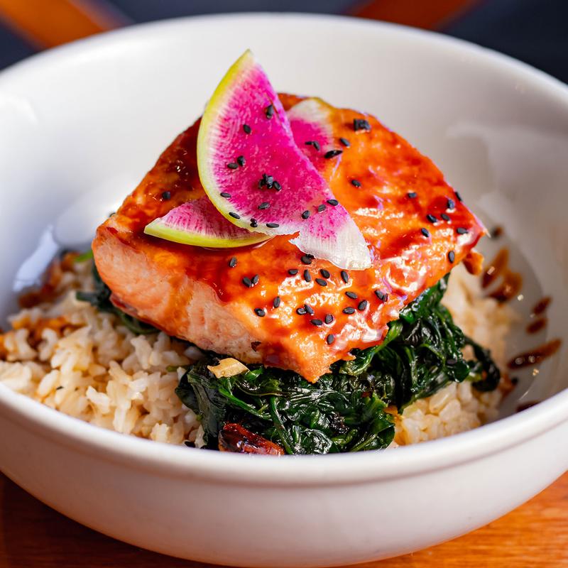 Miso Glazed Salmon Bowl photo