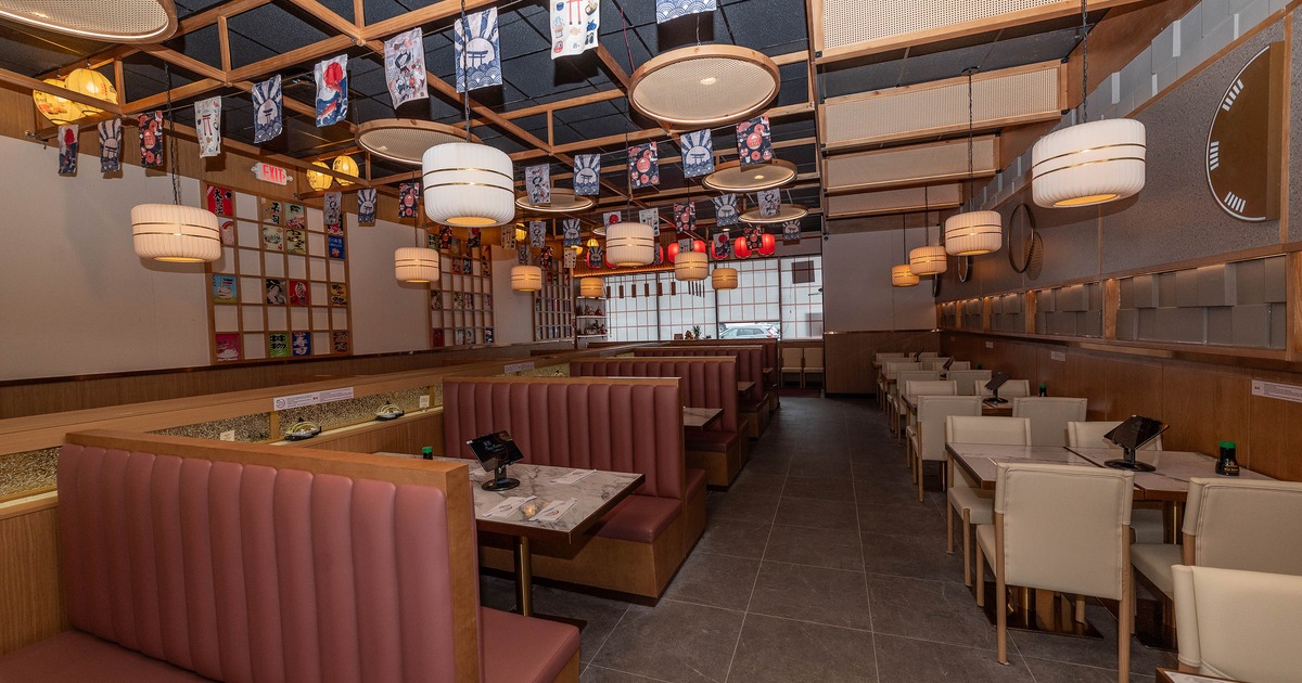 Interior, dining area