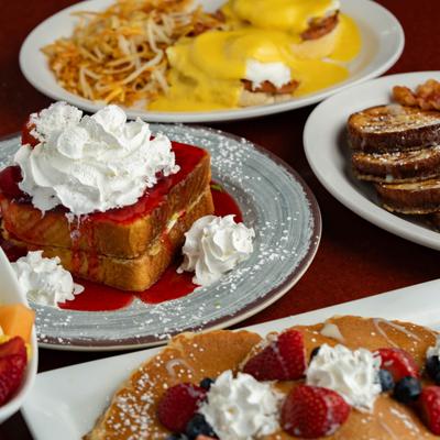 Various desserts.