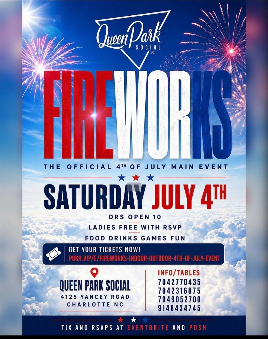 FIREWORKS INDOOR + OUTDOOR 4TH OF JULY CELEBRATION event photo