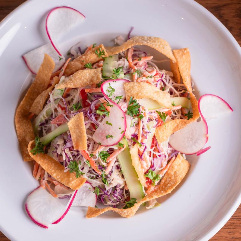 menu item 4 of 8, Rainbow Sesame Salad (V)